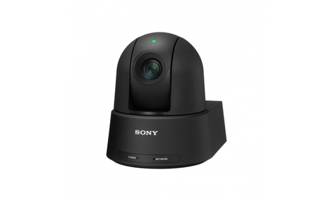 Sony SRGA12 12x Zoom 4K UHD AI Framing And Tracking PTZ Camera, Black