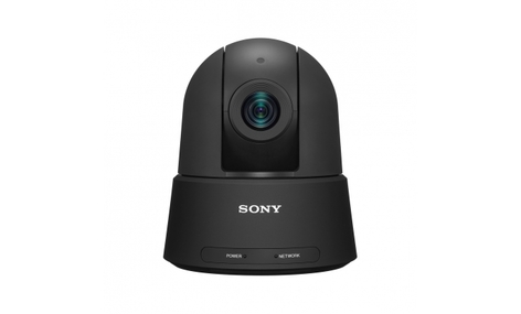 Sony SRGA12 12x Zoom 4K UHD AI Framing And Tracking PTZ Camera, Black
