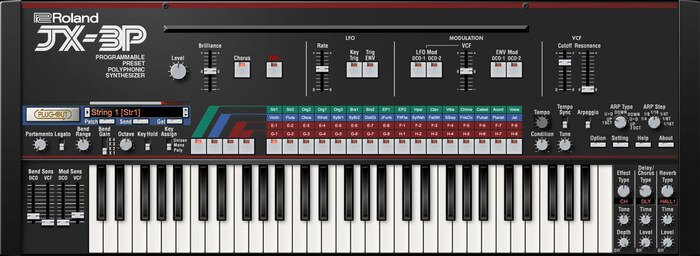 Roland JX-3P Six-Voice Software Synthesizer [Virtual]