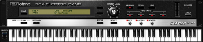 Roland SRX ELECTRIC PIANO 1251 Waveforms And 50 Patches Software Synthesizer [Virtual]
