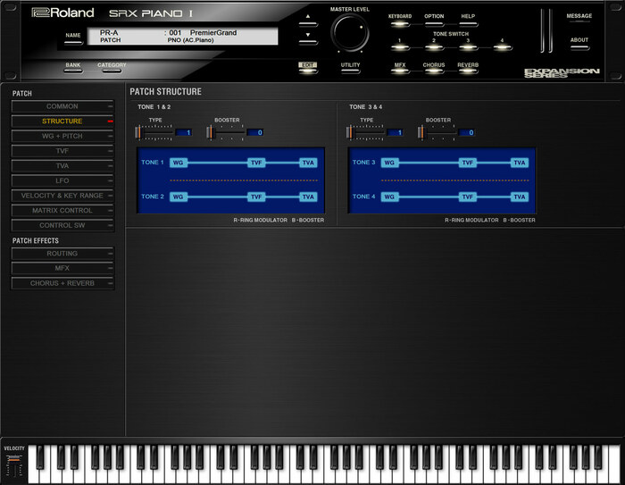 Roland SRX PIANO I Stereo-Sampled Concert Piano Software Synthesizer [Virtual]