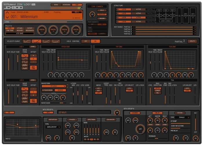 Roland JD-800 Model Expansion Synth Expansion For ZENOLOGY And Compatible HW [Virtual]