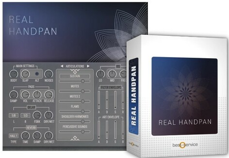 Best Service Real Handpan Hand Percussion Plug-In [Virtual]