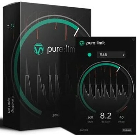 Sonible pure:limit AI Driven Limiter Plug-In [Virtual]