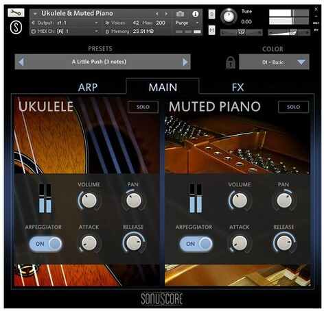 SonuScore Origins Vol.5 Ukulele And Muted Piano For Kontakt Full [Virtual]