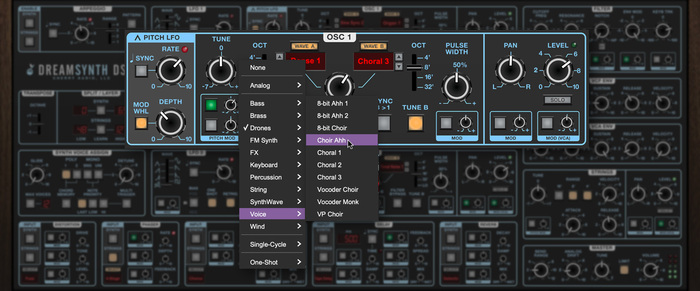 Cherry Audio Dreamsynth 80's Inspired Hybrid Analog/Digital Synthesizer [Virtual]
