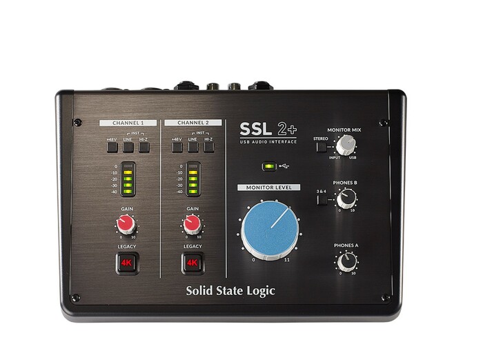 Solid State Logic SSL2+ [Restock Item] 2x4 USB Audio Interface