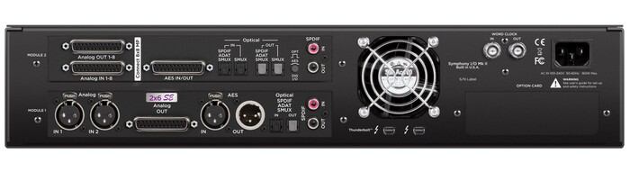 Apogee Electronics SYM2-CONNECT8-2X6SE Audio Interface With 10 Analog I/O And 8 Integrated Mic Preamps