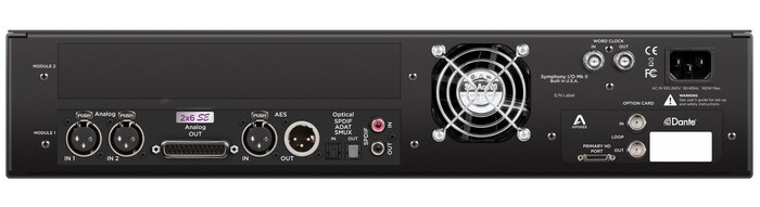 Apogee Electronics SYM2-2X6SE-PTHD-PLUS Audio Interface With Pro Tools HDX, 2X6 Analog I/O