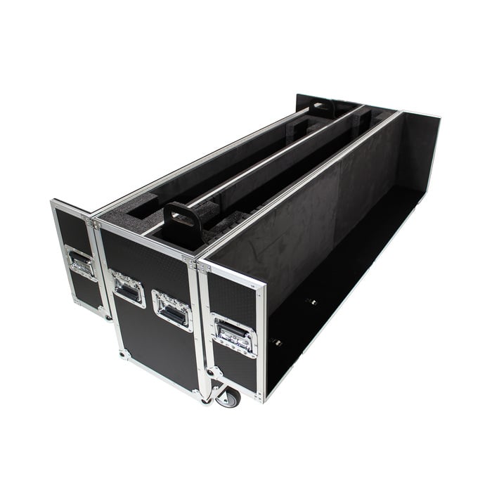 ProX XS-LCD7080WX2 Universal LCD Case For Dual 70" - 80" Displays With Wheels