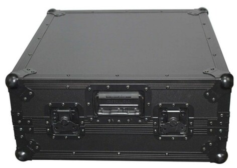 ProX XS-19MIXLTBL 19" Rack Mount Mixer Case With 10U Slant And Sliding Laptop Shelf Black