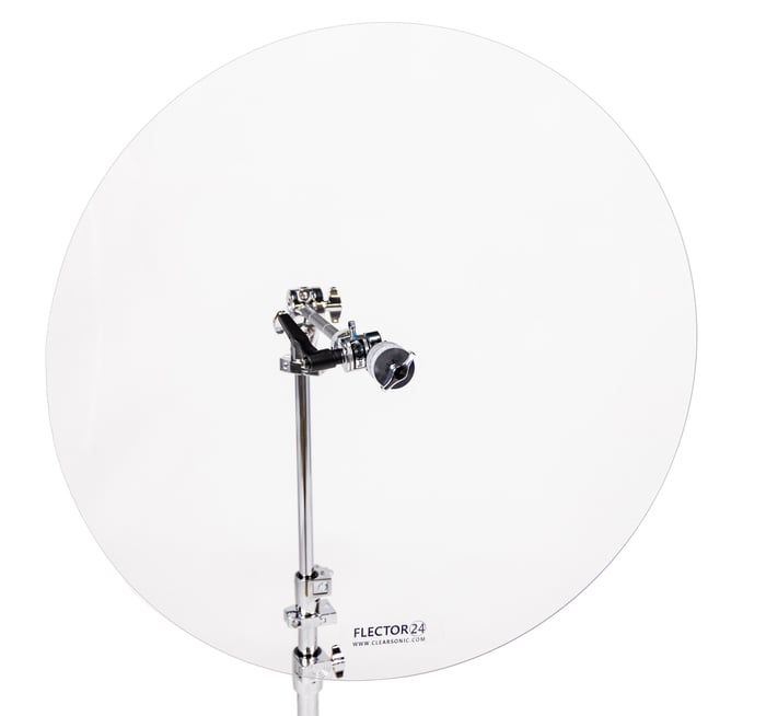Clearsonic FLECTOR24 24” Reflector Disc For Use With Mic Or Cymbal Stand