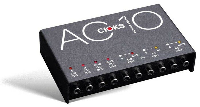 CIOKS CIO-AC10 10-Output Multi Volt Isolated Section Guitar Pedal Power Sup