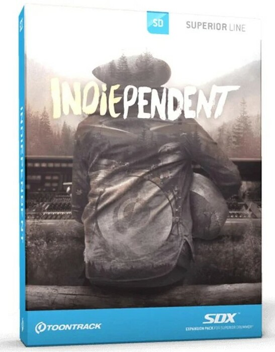 Toontrack Indiependant SDX Indie Music SDX Drum Sounds Expansion [Virtual]