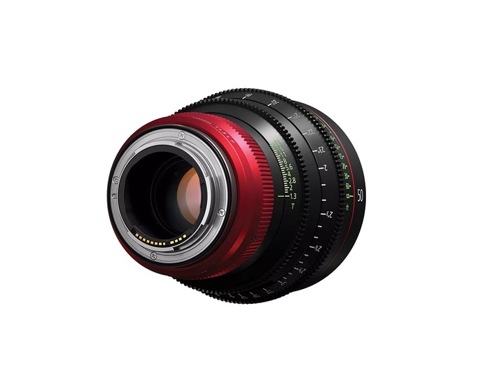 Canon 6402C001 CN-R 50mm T2.2 L F Cinema Prime Lens, RF Mount