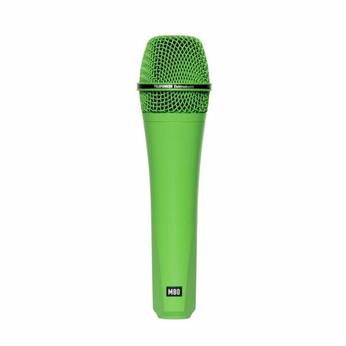 Telefunken M80-GREEN Dynamic Handheld Cardioid Microphone In Green