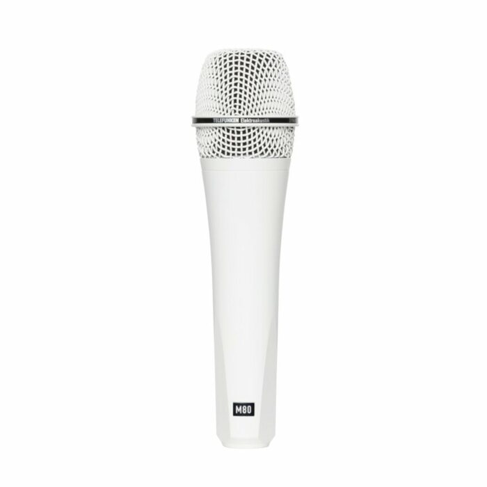 Telefunken M80-WHITE Dynamic Handheld Cardioid Microphone In White