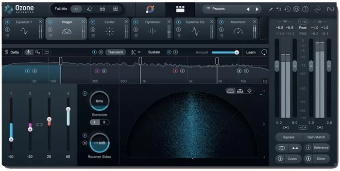 iZotope Ozone 11 Advanced Mastering Software Suite [Virtual]