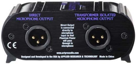 ART PROSPLIT Mic Splitter, Transformer Isolated