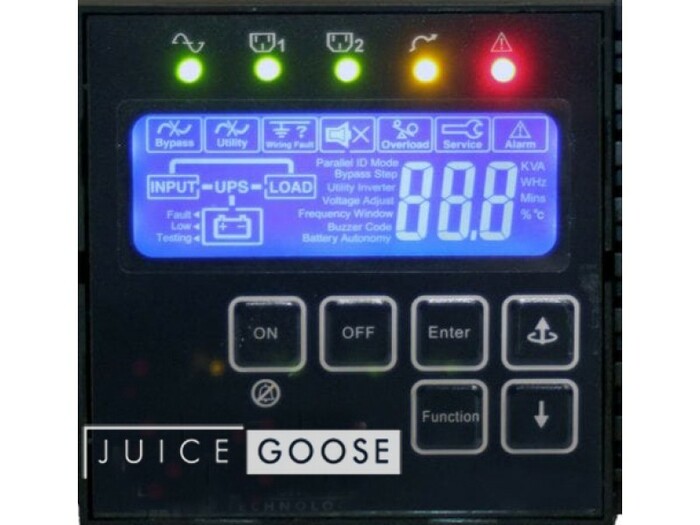 Juice Goose SCV-15001 On-line Double Conversion Power Saving 1500VA/1350W UPS