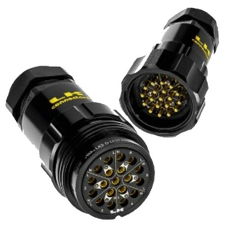 Link USA LKS-D-LMC-RA-M29X-B1 Crimp Cable Male RLR, PG29
