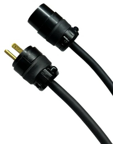 Link USA PW-12/3-ED-005 5' Power Cable 12/3 SJO With Black Edison Male-Female