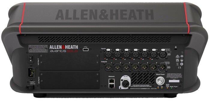 Allen & Heath AVANTIS SOLO 64 Channel 12 Fader Digital Mixing Console W/15.6" HD Capacitive Touchscreen