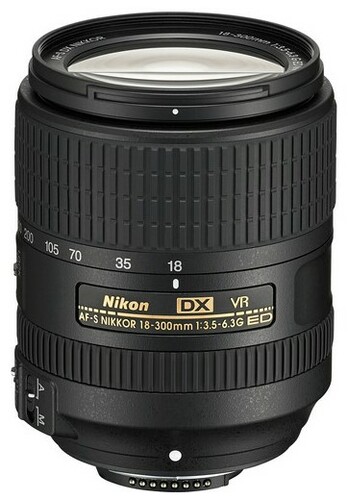 Nikon AF-S DX NIKKOR 18-300mm  F/3.5-6.3G ED VR Lens