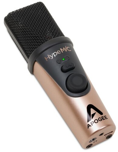 Apogee Electronics HypeMic-EDU USB Microphone With Headphone Output And Compression, Educational Pricing