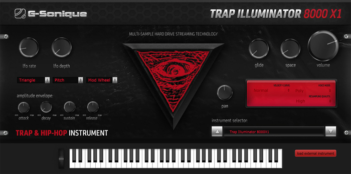 G-Sonique Trap Illuminator 8000X1 Trap And Hip-Hop Instrument [Virtual]