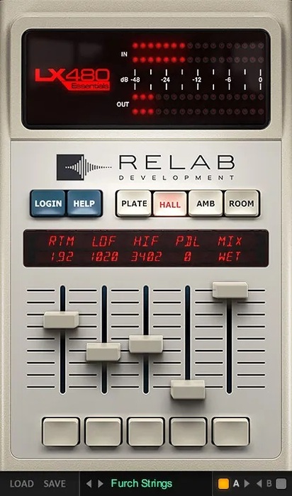 Relab LX480 Essentials Lite Version Of The Classic LX480 Complete [Virtual]