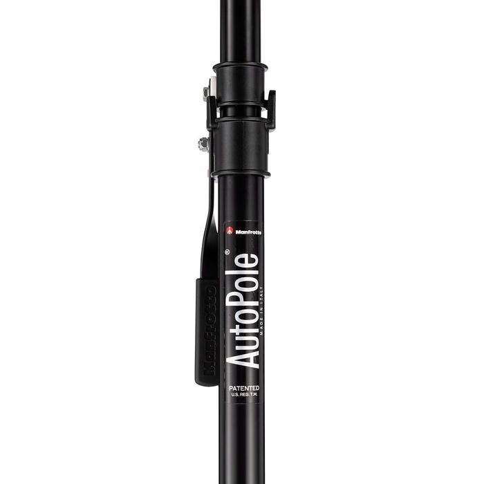 Manfrotto Black Autopole Locking Camera Pole That Mounts Between The Floor And Ceiling