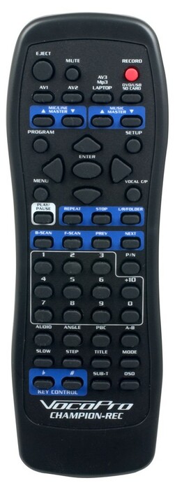 VocoPro CHAMPION-REC Basic Portable PA System With Remote Control