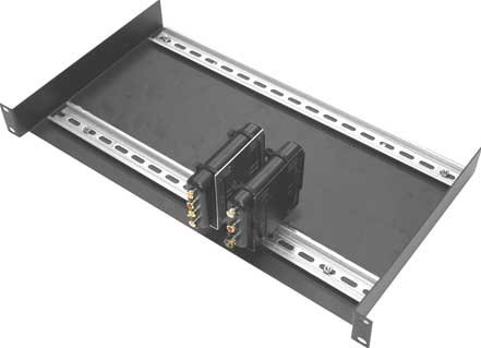 Intelix DIN-RACK-KIT 19" Balun Rack Mounting Tray (with 17" DIN Rails)