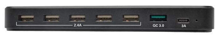 Tripp Lite U280-007-CQC-ST 7-Port USB Charging Station With Quick Charge 3.0