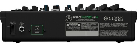 Mackie PROFX10V3+ 10-Channel Analog Mixer With Enhanced FX, USB Recording Modes, And Bluetooth