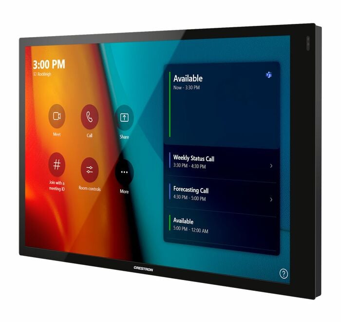 Crestron TSW-1070-B-S 10.1 IN. WALL MOUNT TOUCH SCREEN, BLACK SMOOTH