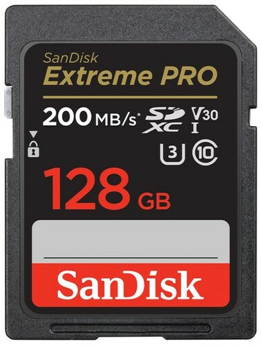SanDisk 128GB Extreme PRO UHS-I SDXC Memory Card, 128GB