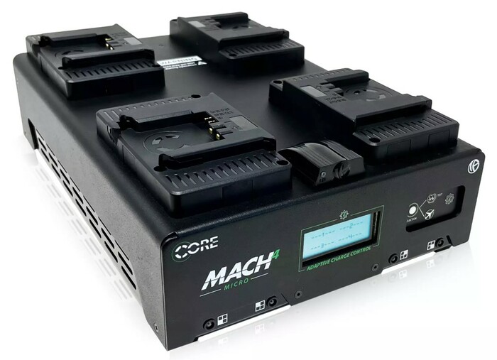 CoreSWX Mach4 Micro Four Position V-Mount Battery Charger