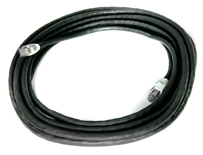 Whirlwind ENC6SR200 200' Shielded Tactical CAT6 Cable With Dual RJ45 Connectors And Cap
