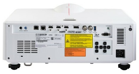 Barco G50-W6 White 6000 Lumens WUXGA Laser DLP Projector Body Only, TAA Compliant, White