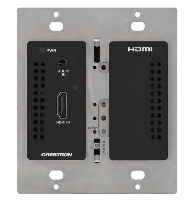 Crestron DM-NVX-E20-2G-T DM NVX 4K60 4:2:0 Network AV Encoder, Wall Plate, Textured