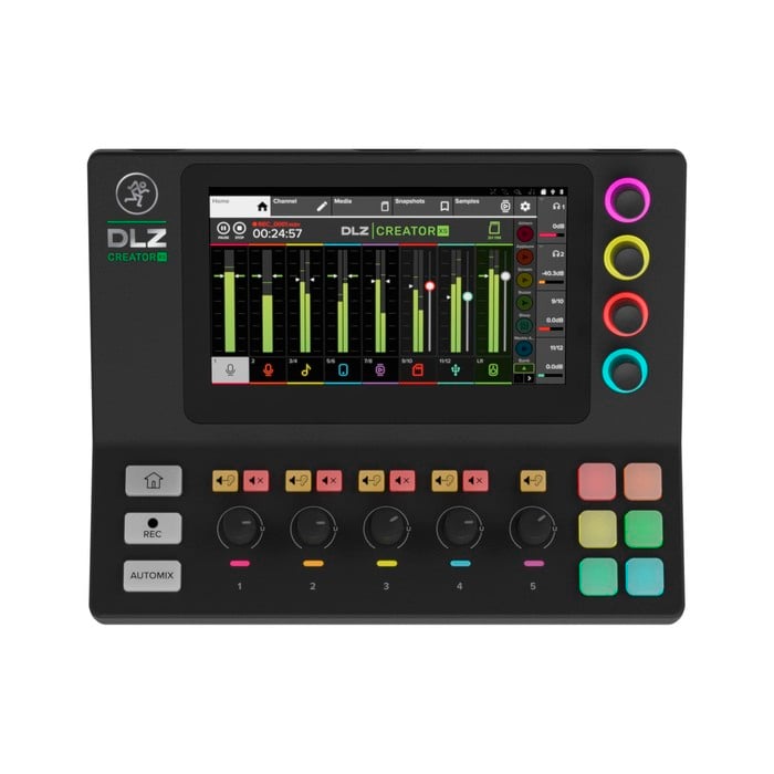 Mackie DLZ-CREATOR-XS Compact Adaptive Digital Mixer For Podcasting And Streaming