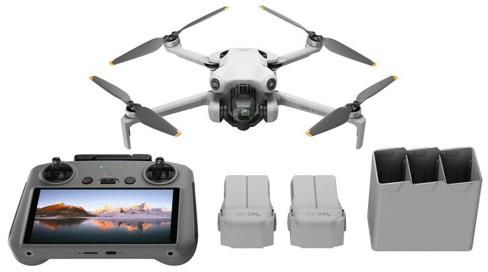 DJI Mini 4 Drone Fly More Combo with RC 2 Imaging Drone With Accessories And Remote Control