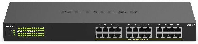 Netgear GS324PP-100NAS 24-Port Gigabit Ethernet Unmanaged High-Power PoE+ Switch