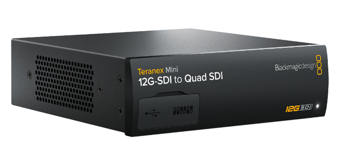 Blackmagic Design Teranex Mini 12G-SDI to Quad SDI [Restock Item] 12G Converter