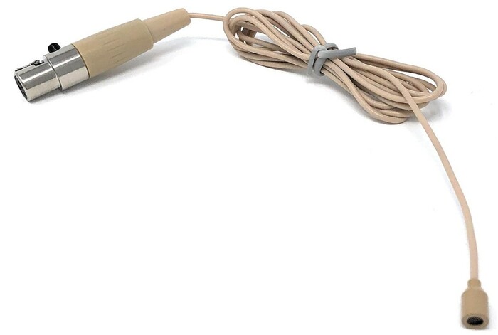 VocoPro LAVALIER-BEIGE Lapel Microphone For UBP, VHF-BP And Hybrid-BP/Digital-BP, Beige