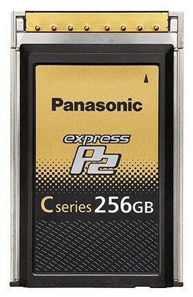 Panasonic AU-XP0256CG 256GB C-Series ExpressP2 Memory Card