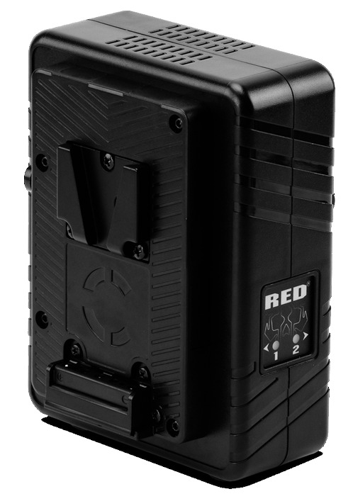 RED Digital Cinema Compact Dual Charger Dual V-Lock Charger For REDVOLT MICRO-V Batteries
