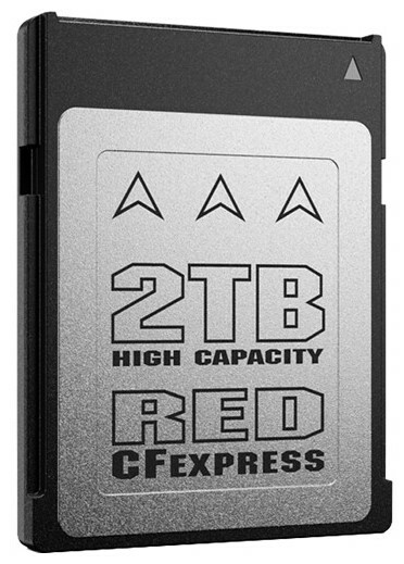RED Digital Cinema 750-0100 2TB Pro CF Express Memory Card